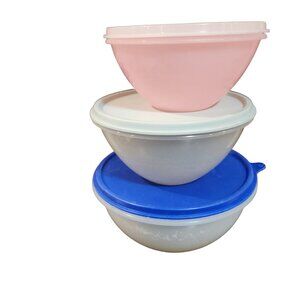 Tupperware wonderlier bowls set of 3
